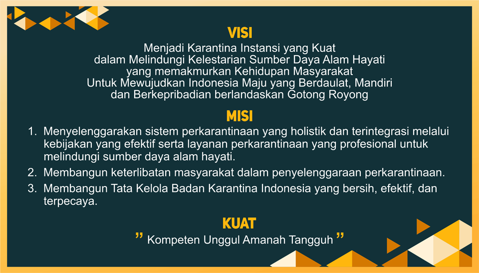 Visi dan Misi BKHIT Nusa Tenggara Barat